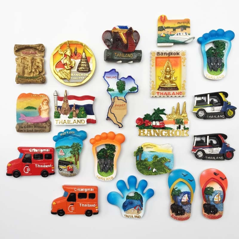 Thailand Fridge Magnets Tourism Souvenir Gift Hand..
